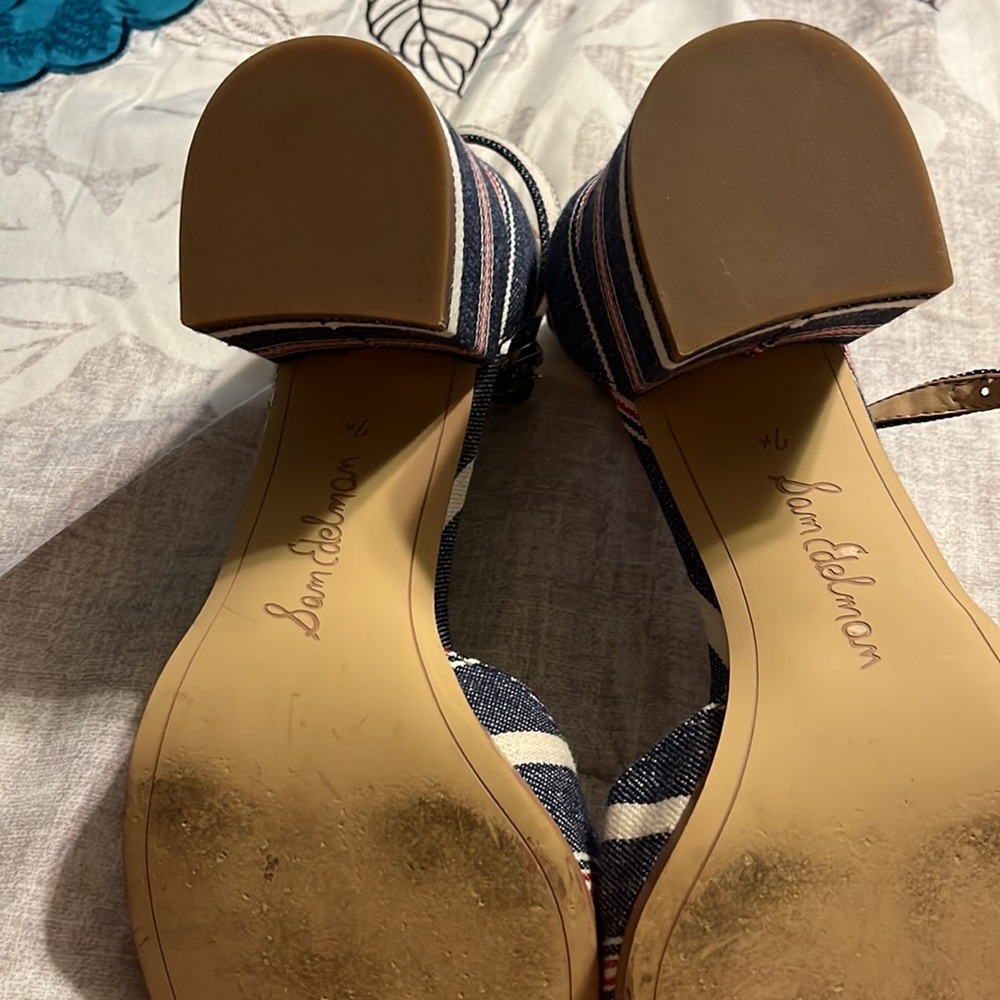 Sam Edelman Susie Heel size 7.5 - Picture 10 of 11